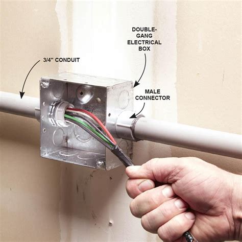 electrical box with mount guides|metal conduit for electrical box.